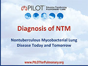 Diagnosis of NTM<